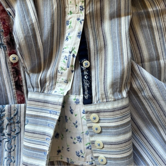 English Laundry Hand Sewn Mens Dress Button Down Sz XL - Picture 9 of 15